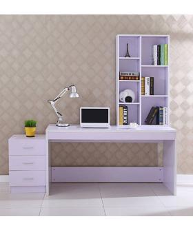 Bàn + Giá sách + Tủ 99.3 - Gỗ MDF